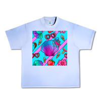 Grape Ice sea shell Urban Heavy Tee - BundleAndBundleShop