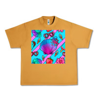 Peanut Butter sea shell Urban Heavy Tee - BundleAndBundleShop