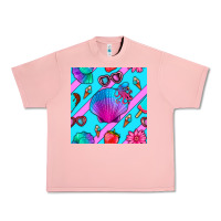 Salmon sea shell Urban Heavy Tee - BundleAndBundleShop