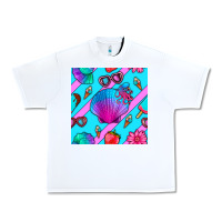 White sea shell Urban Heavy Tee - BundleAndBundleShop