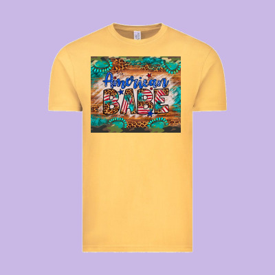 American Babe Vintage Tee Designed By Artiststas
