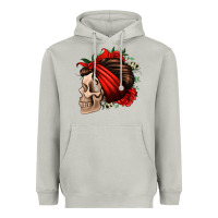 Moon Dust bandana and roses skull Heavyweight Hoodie - Jasminsmagicworld