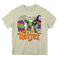 Mossy boo heifer Heavy Core Tee - Zillion Design Studio