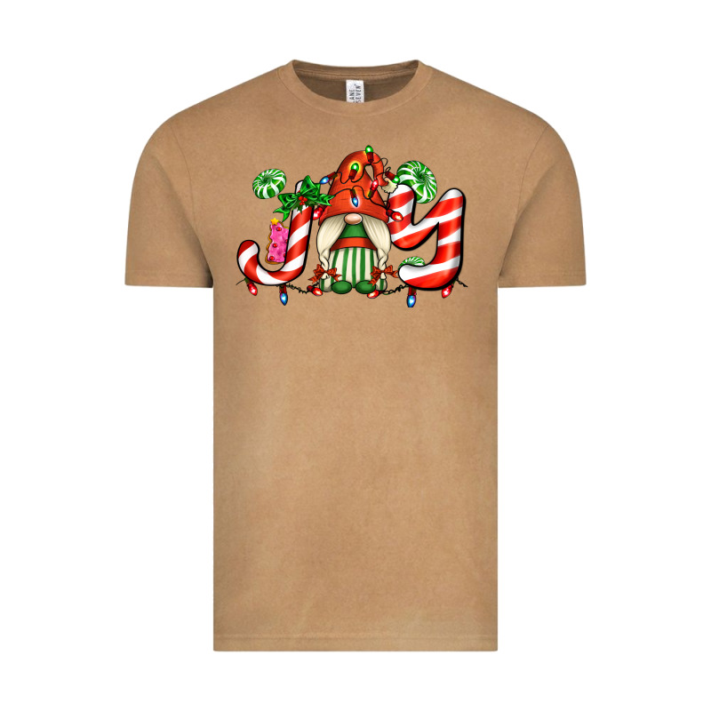 Joy With Gnomes And Christmas Cookie And Candies Vintage Tee by AdoDesignShop | Teevron