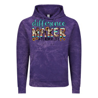 Cloud Purple difference maker Vintage Hoodie - JahusDesignShop