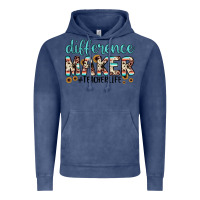 Vintage Denim difference maker Vintage Hoodie - JahusDesignShop
