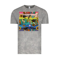 Cloud Rock graduation seamless pattern Vintage Tee - BundleAndBundleShop