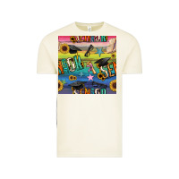 Vintage Arctic graduation seamless pattern Vintage Tee - BundleAndBundleShop