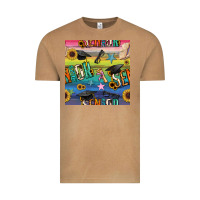 Vintage Camel graduation seamless pattern Vintage Tee - BundleAndBundleShop