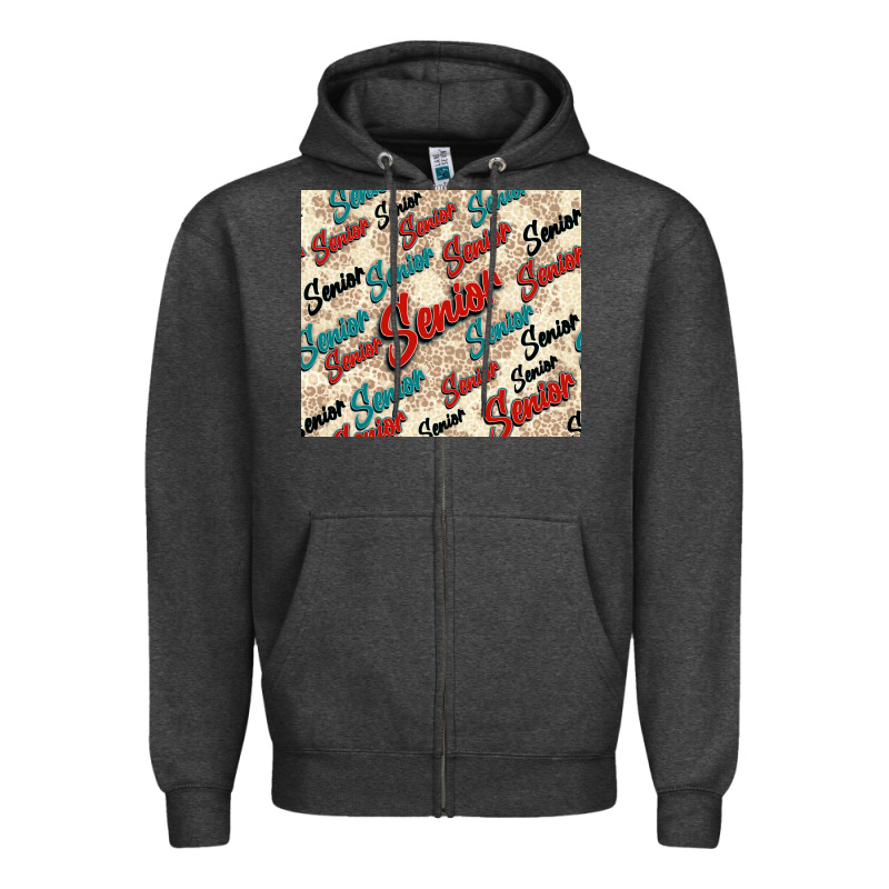 Senior Zipper Hoodie by NancyCooperArtShop | Teevron