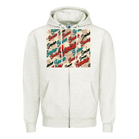 Oatmeal Heather senior Zipper Hoodie - NancyCooperArtShop