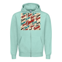 Seafoam senior Zipper Hoodie - NancyCooperArtShop