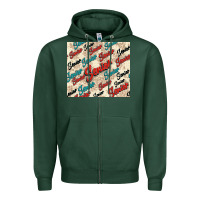 Sports Green senior Zipper Hoodie - NancyCooperArtShop