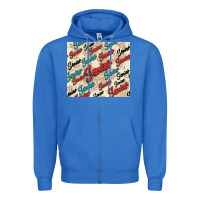 True Royal senior Zipper Hoodie - NancyCooperArtShop