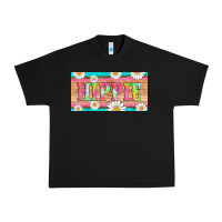 Black hippie and daisys license plate template Urban Heavy Tee - Artiststas