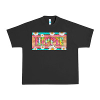 Pigment Black hippie and daisys license plate template Urban Heavy Tee - Artiststas