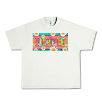 Pistachio hippie and daisys license plate template Urban Heavy Tee - Artiststas