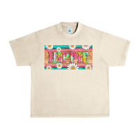 Sandshell hippie and daisys license plate template Urban Heavy Tee - Artiststas