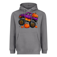 Storm halloween jack o lantern monster truck Heavyweight Hoodie - Jasminsmagicworld