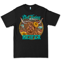 Black Highland Heifer Western Premium Tee - RanaPortraitStore