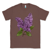 Chestnut Purple Lilac Flower Illustrations Classic Tee - LillyAllenDesigns