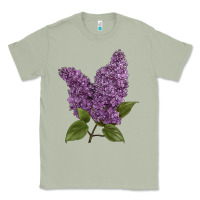 Matcha Purple Lilac Flower Illustrations Classic Tee - LillyAllenDesigns