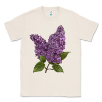 Natural Purple Lilac Flower Illustrations Classic Tee - LillyAllenDesigns