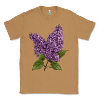 Toasted Coconut Purple Lilac Flower Illustrations Classic Tee - LillyAllenDesigns