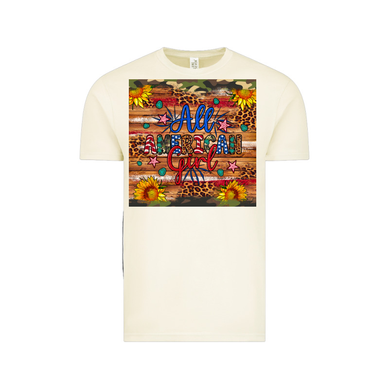All American Girl Vintage Tee by Artiststas | Teevron