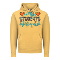 Vintage Mustard my students are the reason Vintage Hoodie - JahusDesignShop
