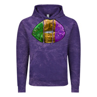 Cloud Purple mardi gras kiss Vintage Hoodie - RanaPortraitStore