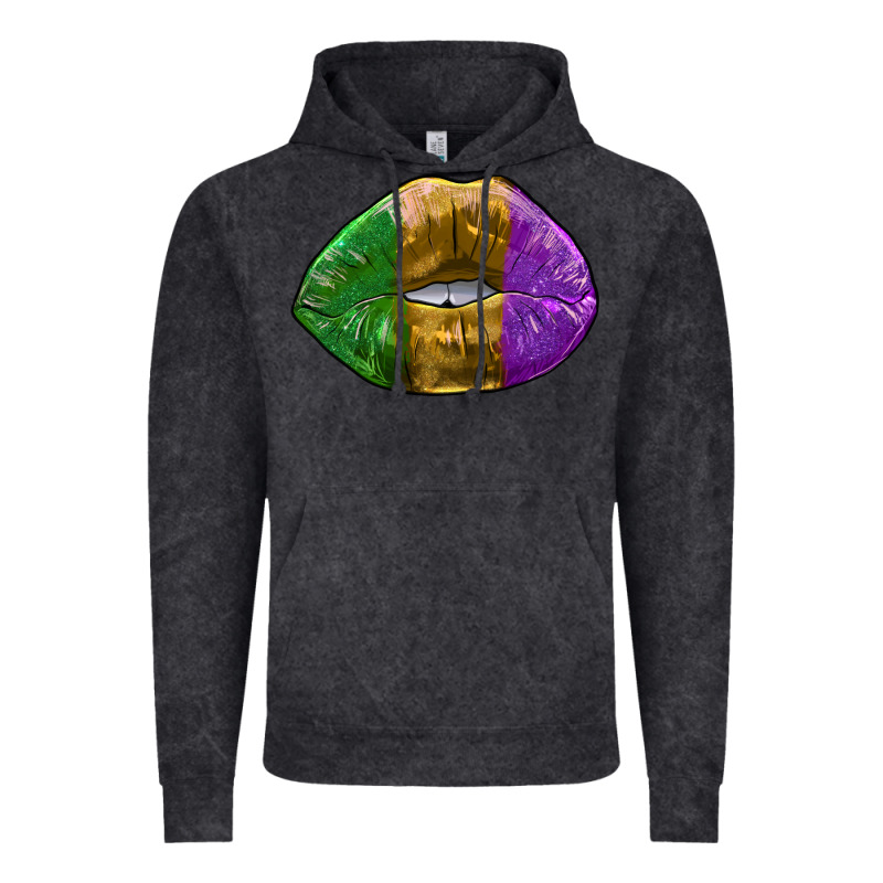 Mardi Gras Kiss Vintage Hoodie by RanaPortraitStore | Teevron