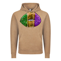 Vintage Coffee mardi gras kiss Vintage Hoodie - RanaPortraitStore