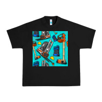 Black construction vehicles Urban Heavy Tee - BundleAndBundleShop