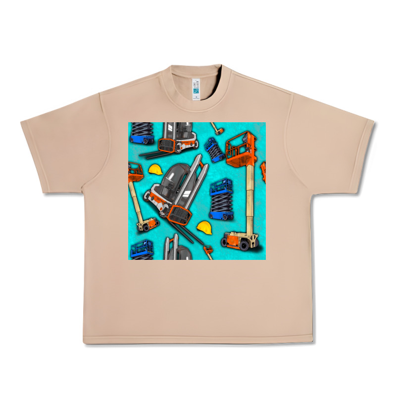 Construction Vehicles Urban Heavy Tee by BundleAndBundleShop | Teevron