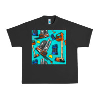 Pigment Black construction vehicles Urban Heavy Tee - BundleAndBundleShop