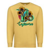 Antique Gold Capricorn Zodiac Premium Sweatshirt - Bettercallsaul