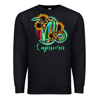 Black Capricorn Zodiac Premium Sweatshirt - Bettercallsaul