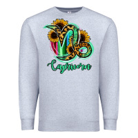 Heather Grey Capricorn Zodiac Premium Sweatshirt - Bettercallsaul