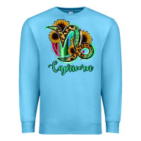 Ocean Blue Capricorn Zodiac Premium Sweatshirt - Bettercallsaul