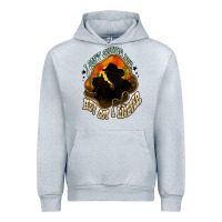 Heather Grey I don't smoke but he's got a lighter Urban Hoodie - HowdyJamesFarm