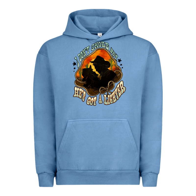 I Don't Smoke But He's Got A Lighter Urban Hoodie by HowdyJamesFarm | Teevron