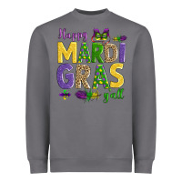 Storm happy mardi gras y'all Heavyweight Sweatshirt - AdoDesignShop