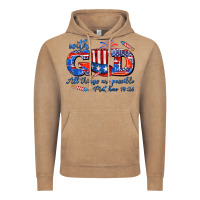 Vintage Coffee with god all things are possible usa Vintage Hoodie - AdoDesignShop