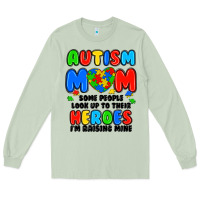 Matcha autism mom some people look up to their heroes i'm Long Sleeve Tee - JahusDesignShop