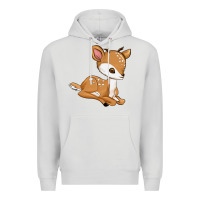 Dove Grey gazelle Premium Hoodie - texasbilliewilder