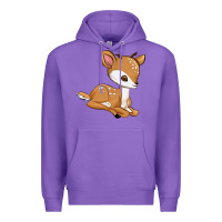Purple gazelle Premium Hoodie - texasbilliewilder