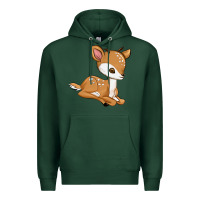 Sports Green gazelle Premium Hoodie - texasbilliewilder
