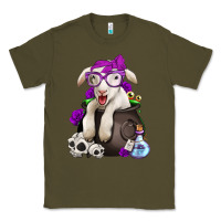 Army Green funny halloween lamb Classic Tee - Jasminsmagicworld
