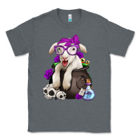 Charcoal Heather funny halloween lamb Classic Tee - Jasminsmagicworld